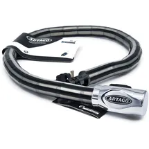 Artago 5310 Gelenkschloss Diebstahlsicherung, Maximale Sicherheit, Motorrad, Roller, Fahrrad, 100 cm
