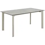 VCM Actona Esstisch Palermo 160 x 90 cm Keramik Grau