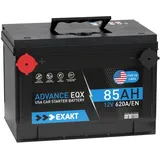 US Autobatterie 85Ah 12V USA Batterie US Car Batterie 80Ah 75Ah 72Ah 70Ah Starterbatterie Gewinde Pole