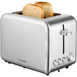 Concept TE2050 Toaster, 2 Scheiben 950 W Edelstahl