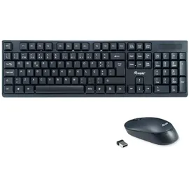 Equip Kabelloses Tastatur und Mausset, PT Layout (QWERTY)