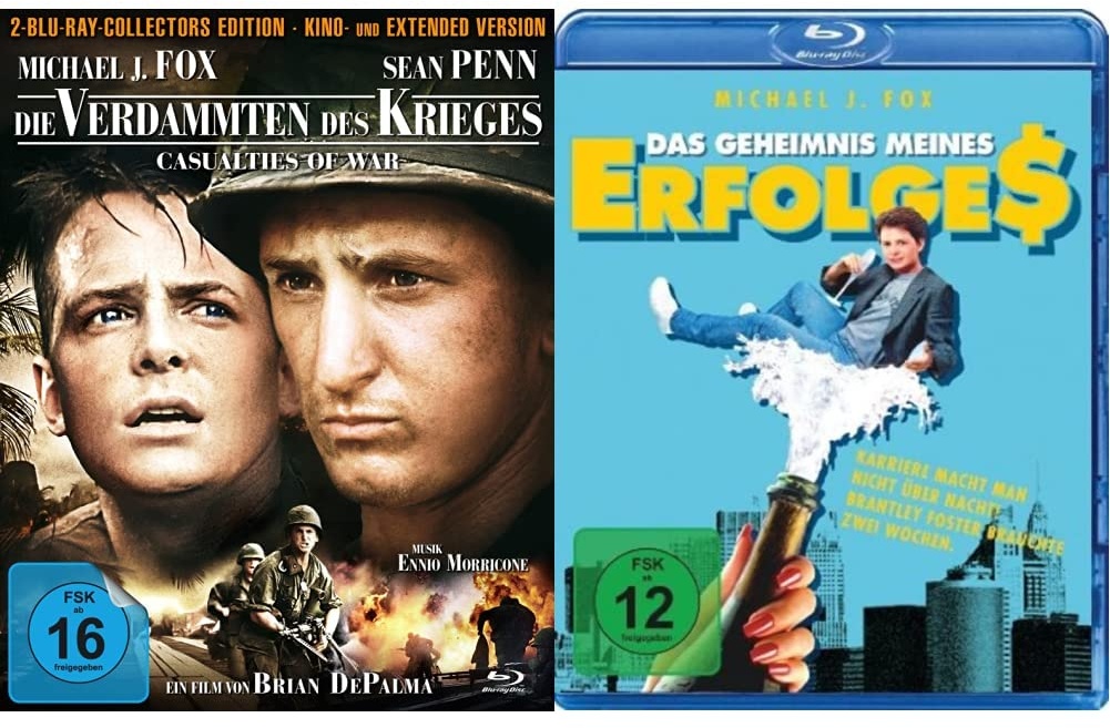 Die Verdammten des Krieges / Casualties of War - Extended Edition (2 BRs) [Blu-ray] [Collector's Edition] & Das Geheimnis meines Erfolges (Blu-ray)