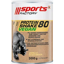 sports FACTORY 80 Proteinpulver 300,0 g