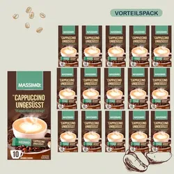 MASSIMO Alle Sorte - Vorteilspack - MASSIMO Cappuccino ungesüßt 16 x 125g