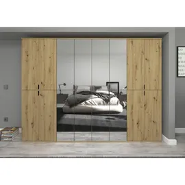 Möbel Boss Projekt X Garderobenschrank 244x193x34 Eiche