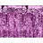 Partydeco Türvorhang Folie Lila 90 x 250 cm