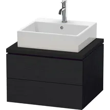 Duravit L-Cube 62x54,7cm, Ei sw, f Kons, 2 Schubkästen