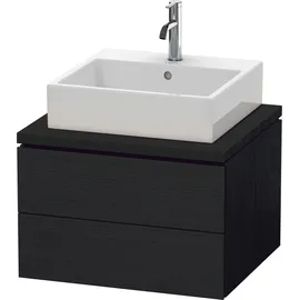 Duravit L-Cube 62x54,7cm, Ei sw, f Kons, 2 Schubkästen