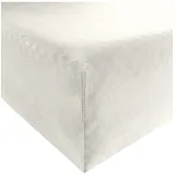 Erwin Müller Interlock-Jersey Spannbettlaken Nürnberg in wollweiß | Gr.: 180x200 cm - 200x200 cm