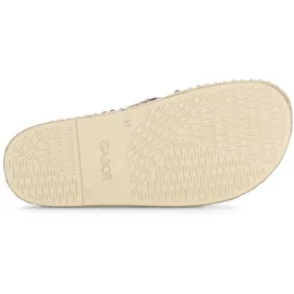 Gabor Pantolette beige / braun 42,