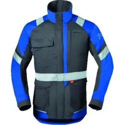 HAVEP Langjacke, 50285 Gr. 52, kohlengrau/blau