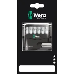 WERA Bit-Check 12 Wood 2 SB, 12-teilig