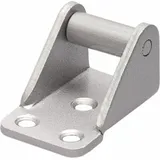 Schnegel Türfeststeller STA silberf.einbrennlackiert