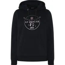 Chiemsee Hoodie mit Jumper-Motiv Schwarz M