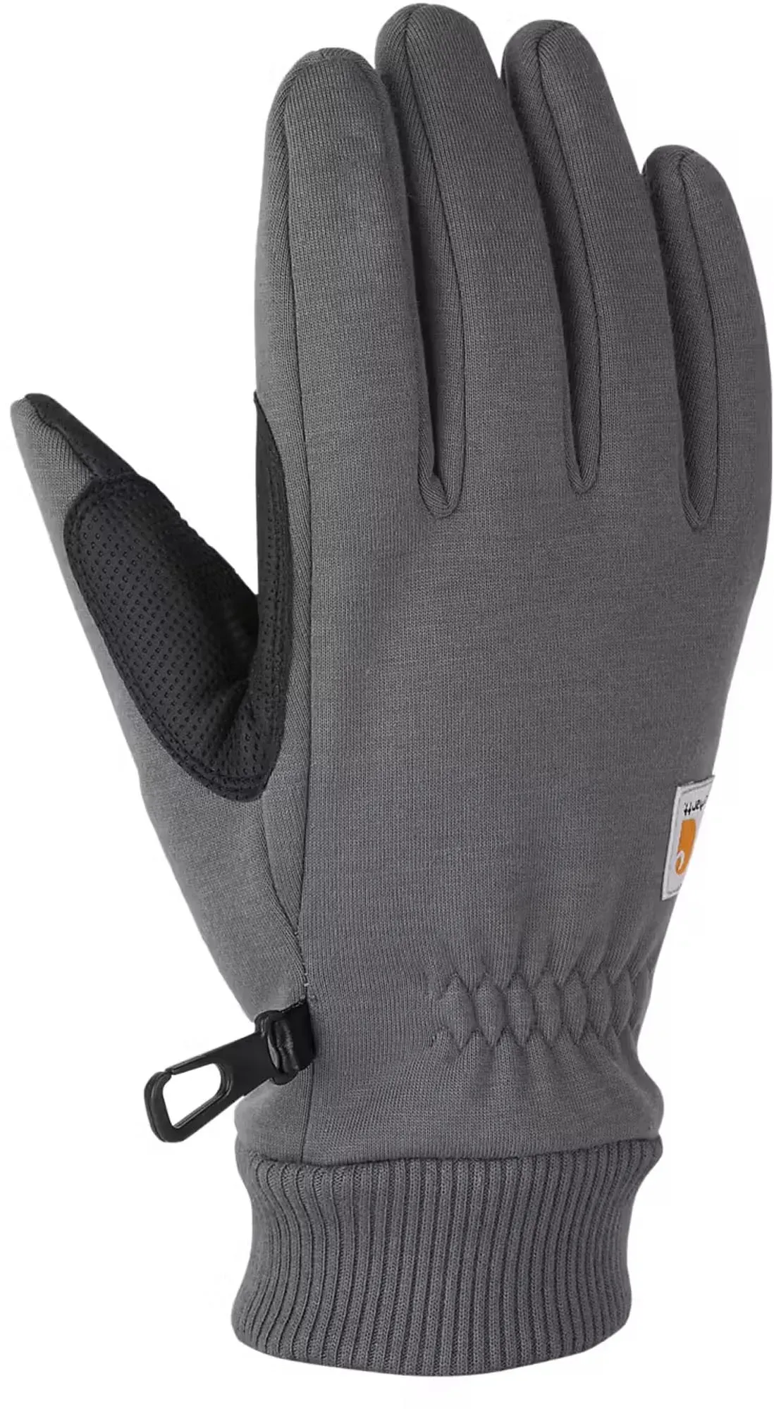 Carhartt Wind Fighter Touchscreen Fleecehandschuhe, grau, Größe L für Männer