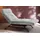 KAWOLA Relaxliege AMERIVA Polyester 80 x 110 x 158 cm Silber mit Kissen und Kopfteil
