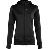 Icebreaker Damen 260 Quantum IV Hoodie Jacke (Größe XL, schwarz)