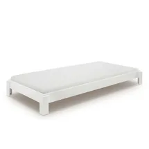 Massivholz Denver II 98 x 24 cm Weiß