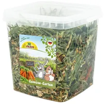 JR Farm GmbH JR Farm Gemüse-Garten 600 g im Eimer (Kräuter für Zwergkaninchen und Nager, Ergänzungsfuttermittel)