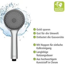 Wenko Duschkopf Watersaving Ø 9,6 cm