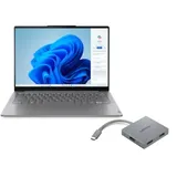 Lenovo Yoga Slim 7i 14 Ultra 7-Windows 11 Home-32GB-1TB + USB-C-HUB Intel® Core Ultra 7 155H Prozessor E-Kerne bis zu 3,80 GHz P-Kerne bis zu 4,80 GHz, Windows 11 Home 64, 1 TB SSD M.2 2242 PCIe 4.0 TLC