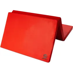 Turnmatte 210 x 100 x 8 cm rot Weichbodenmatte klappbar Jeflex ROT 210 CM