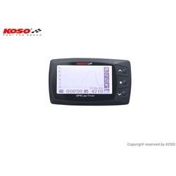 KOSO Rundenzeitmesser, GPS Lap Timer, schwarz