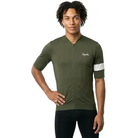 Rapha Core herren Bikeshirt-Oliv-Dunkelgrün-L