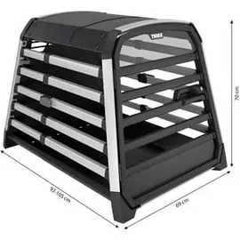WOKIN Thule Allax L Hundebox Tierbox +Stoßstangenschutz +Schutzmatte