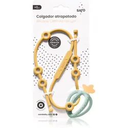 Saro Baby Silicone Catch-All Hanger Silikonschnur Mustard 1 St.