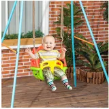 Outsunny Babyschaukel 3-in-1 Grün