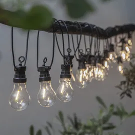Star Trading LED-Lichterkette spritzwassergeschützt 9 m Warmweiß