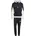 SPORTSWEAR 300G Fleece Colorblock HOODED TRACKSUIT black/off white L