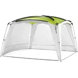 Brunner Medusa II 4 x 4 m grün/weiß
