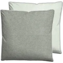 biberna Kissenbezug Hermal 40 x 60 cm Grau