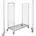 verzinkt 1300x625x1230mm 2 Gitterwaende mit Gummibereifu
