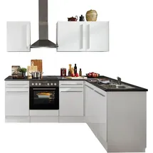 BASIC by Balculina Winkelküche L-Form 220 x 175 cm weiß