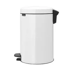 brabantia Newlcon Mülleimer 12,0 l weiß