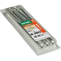 SPAX Tellerkopfschraube "HI.FORCE", T30, WIROX-beschichtet, P3J, mit Tellerkopf - 6 Stk.