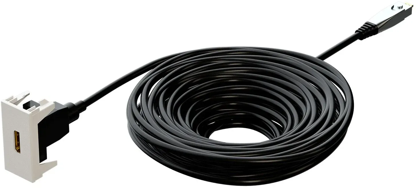 Kindermann Konnect flex 45 click HDMI AOC 15m - Halbblende