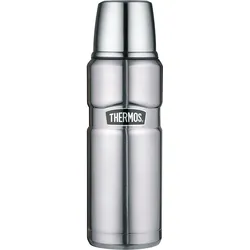 Thermos Kanne King Isolierflasche 0,47L Flasche Isolierkanne Tee Drehverschluss EINHEITSGRÖSSE