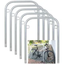 Trutzholm Fahrradständer Parker Typ U 5 x 114 x 78 cm Stahl feuerverzinkt Ø 49 mm grau