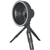Nitecore Ventilator, mit Licht und Powerbank grau