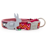 Hurtta Razzle-Dazzle collar 55-65 cm Beetroot