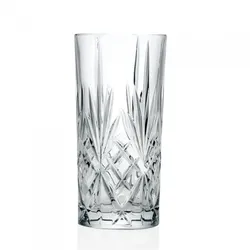 RCR Hohe Becher melodia 36 cl x6 Transparent Rund Cristallin
