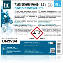 Höfer Chemie Wasserstoffperoxid 11,9% 10 l