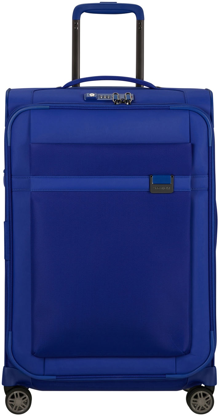 Samsonite Airea Trolley mit 4 Rollen 67cm erweiterbar Nautical Blue