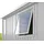 Biohort Fenster für Gerätehaus Europa 50 x 60 cm Silber-metallic