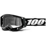 100% Racecraft 2 MTB Clear Lens Sportbrille (Größe One Size, schwarz)