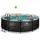 EXIT TOYS Black Leather Pool 450 x 122 cm inkl. Sandfilter